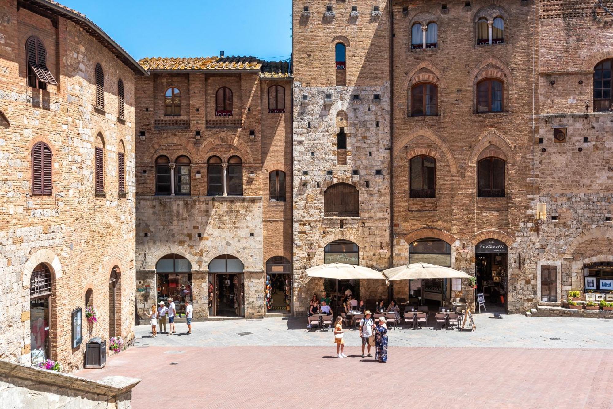 Il Teatro Appartement San Gimignano Buitenkant foto