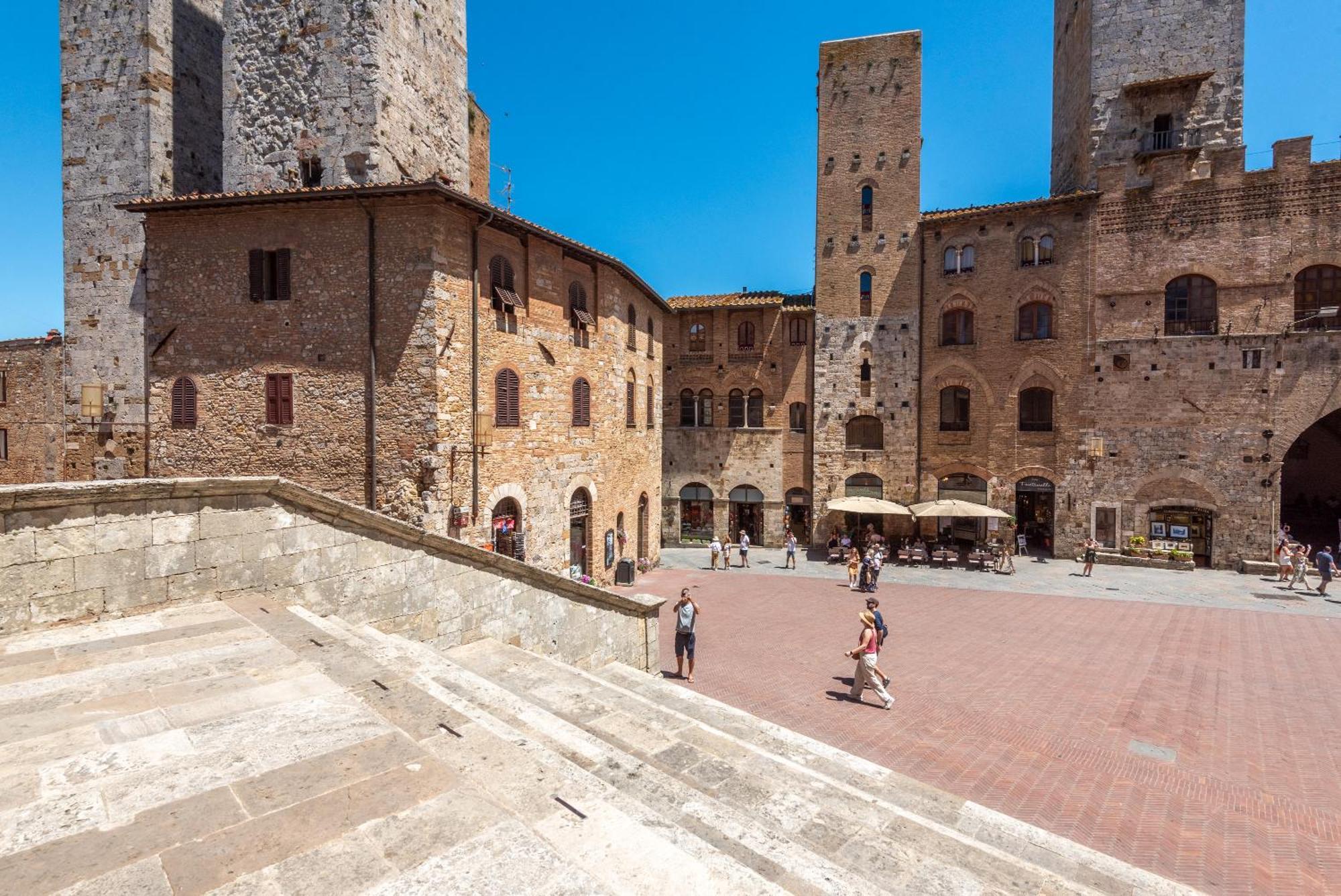 Il Teatro Appartement San Gimignano Buitenkant foto